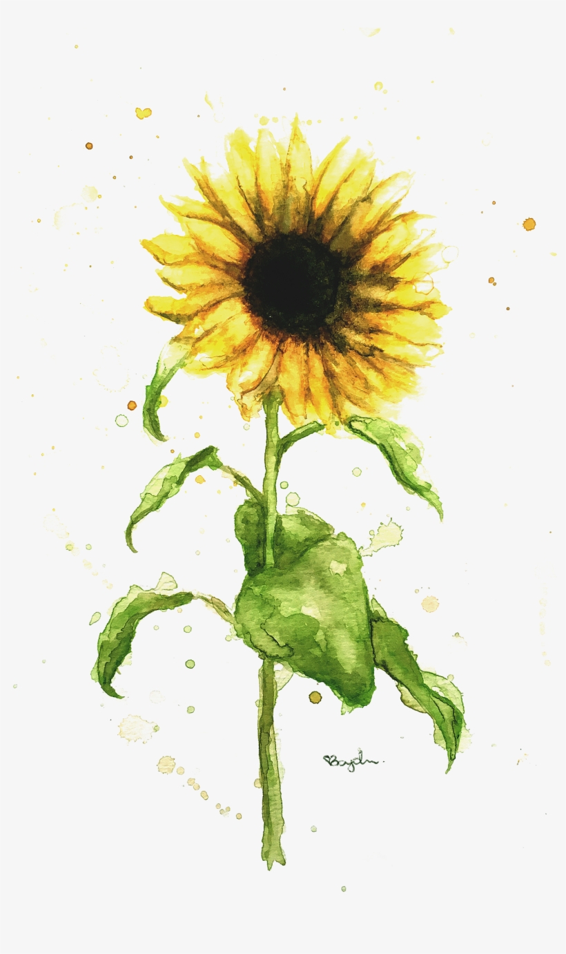 The Following Artworks Were Created For The Raw Art - Sunflower, transparent png #9033213