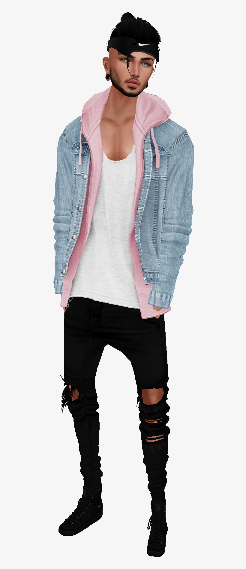 9 - Knee-high Boot, transparent png #9033387