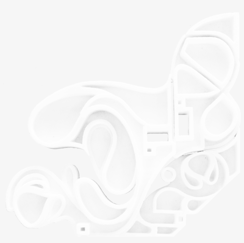 3d Print Model Part Of The Building Top View, transparent png #9033593