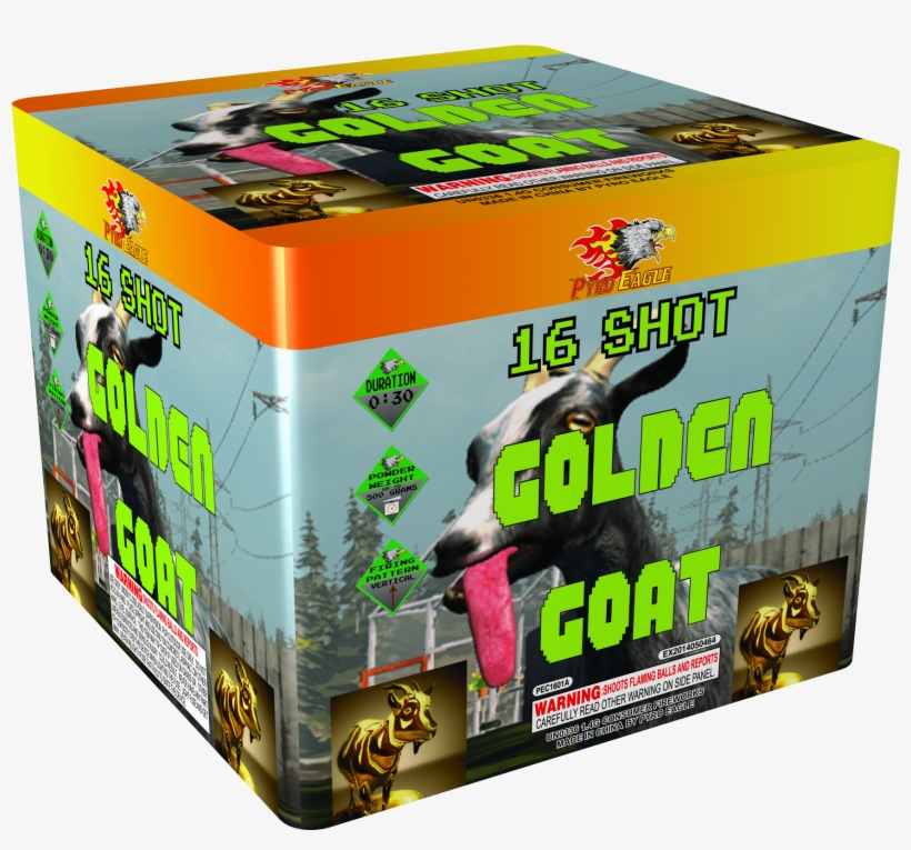 16 Shot Golden Goat - Lego, transparent png #9034185