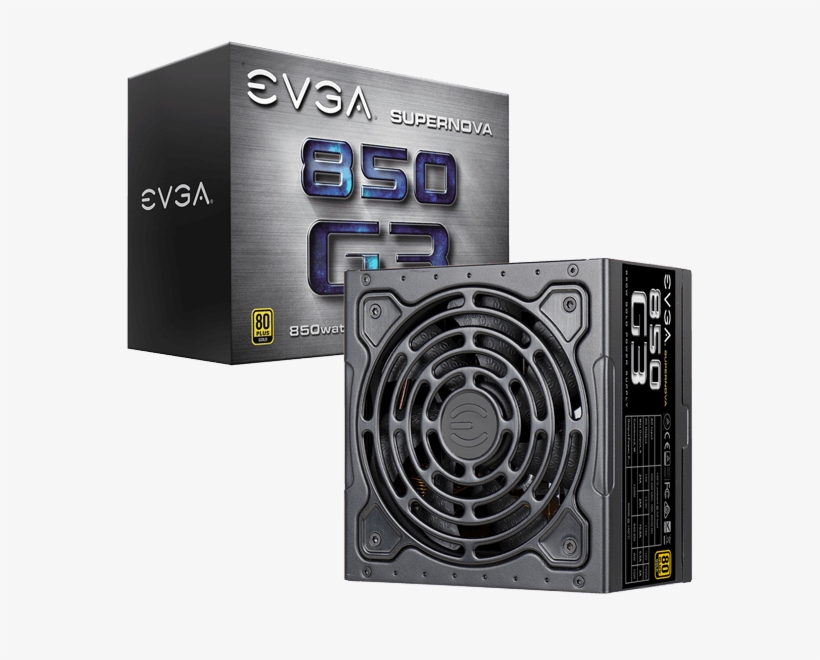 Evga 220 G3 0850 X1 Supernova 850 G3, 80 Plus Gold - Evga Supernova 1000w G3, transparent png #9034475