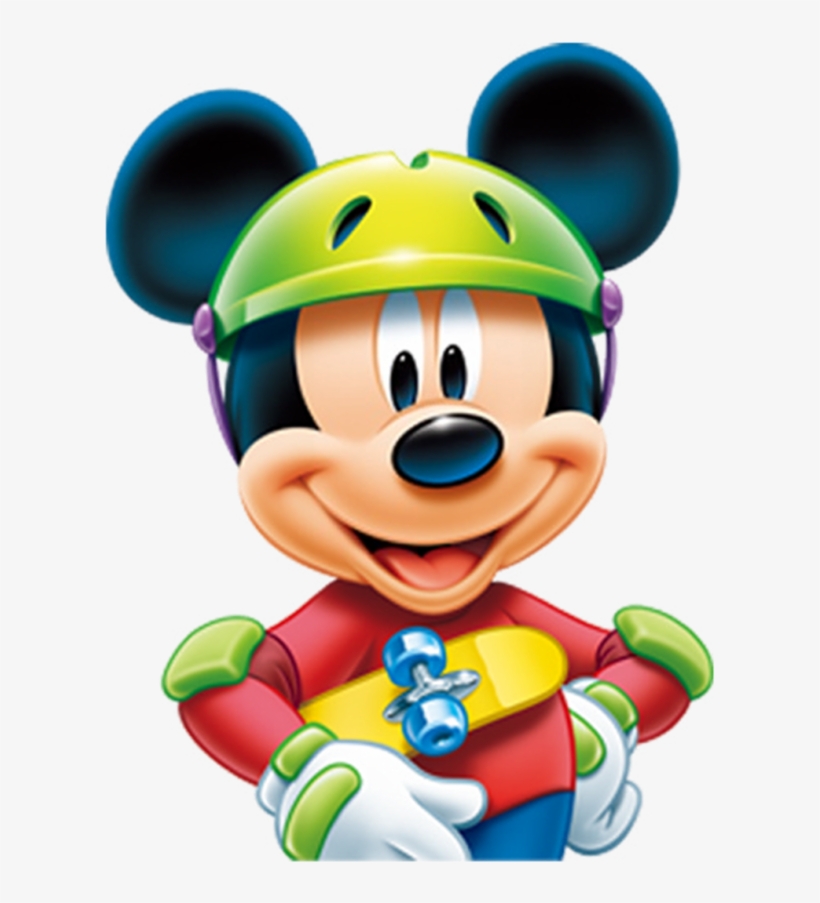 Mickey Mouse Png, Download Png Image With Transparent - Mickey Mouse Skate Png, transparent png #9034641
