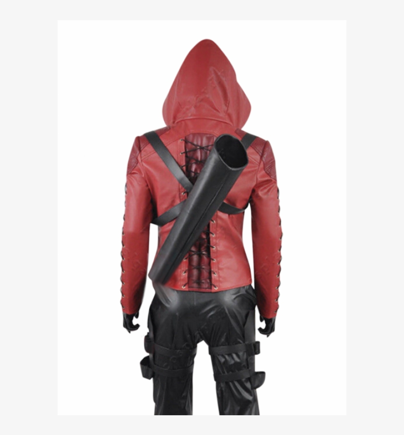 Green Arrow Season 3 Roy Harper Leather Costume Green Arrow Arsenal Costume Free Transparent Png Download Pngkey