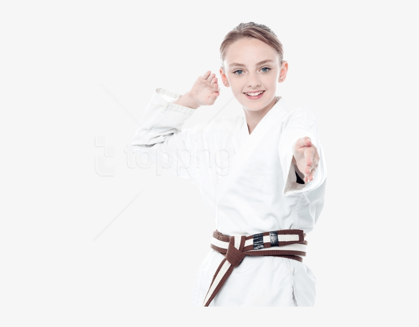 Free Png Karate Girl Png Images Transparent - Karate, transparent png #9035249