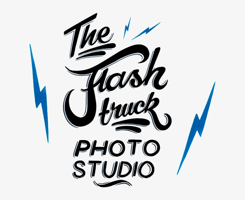 The Flash Truck Logo - Calligraphy, transparent png #9035308