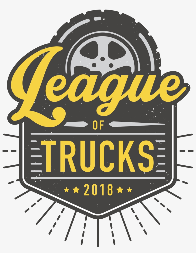 League Of Trucks Logo - Illustration, transparent png #9035339