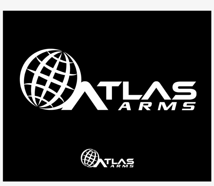 Bold, Serious, Gun Logo Design For Atlas Arms In United - Graphic Design, transparent png #9035381