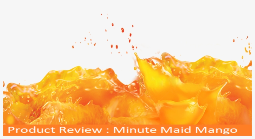 Minute Maid Mango - Mango Juice Background Png, transparent png #9035630