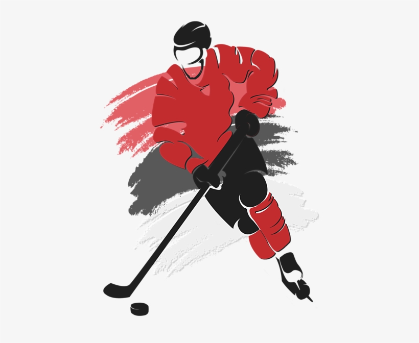 Bleed Area May Not Be Visible - Ice Hockey Clip Art, transparent png #9035888