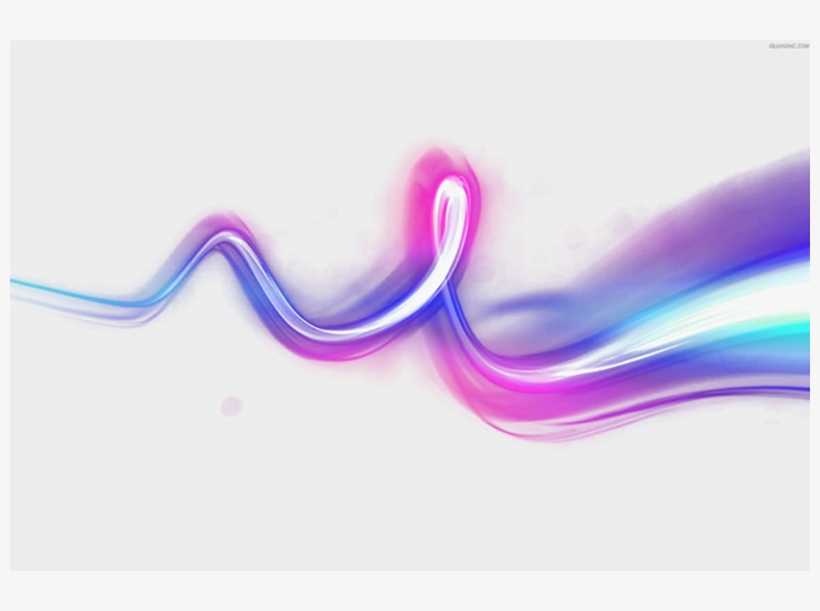 Light Lines Flow Violet Emitting Line - Lineas De Luces Png, transparent png #9035891