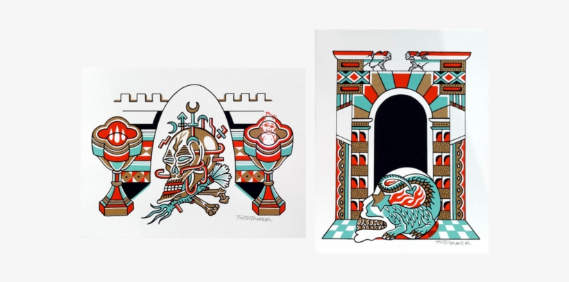 Day And Night Print Set - Printing, transparent png #9036145