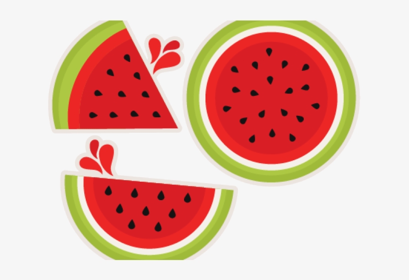 Watermelon Clipart Cute - Watermelon, transparent png #9036528