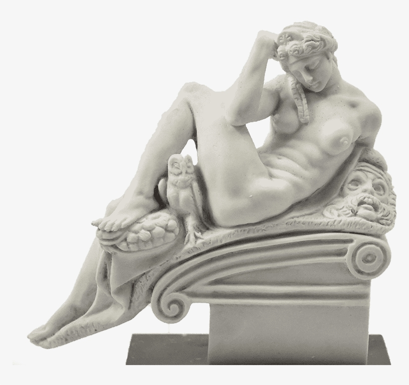 Medici Chapels Statue Of Night By Michelangelo 15 Cm - Statue, transparent png #9037500