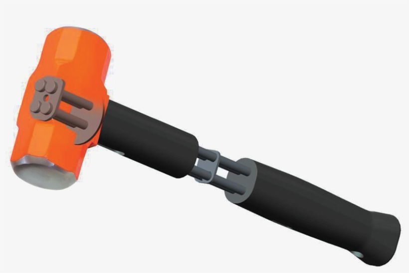 Sledge Hammer With 16" Handle - Lump Hammer, transparent png #9037559