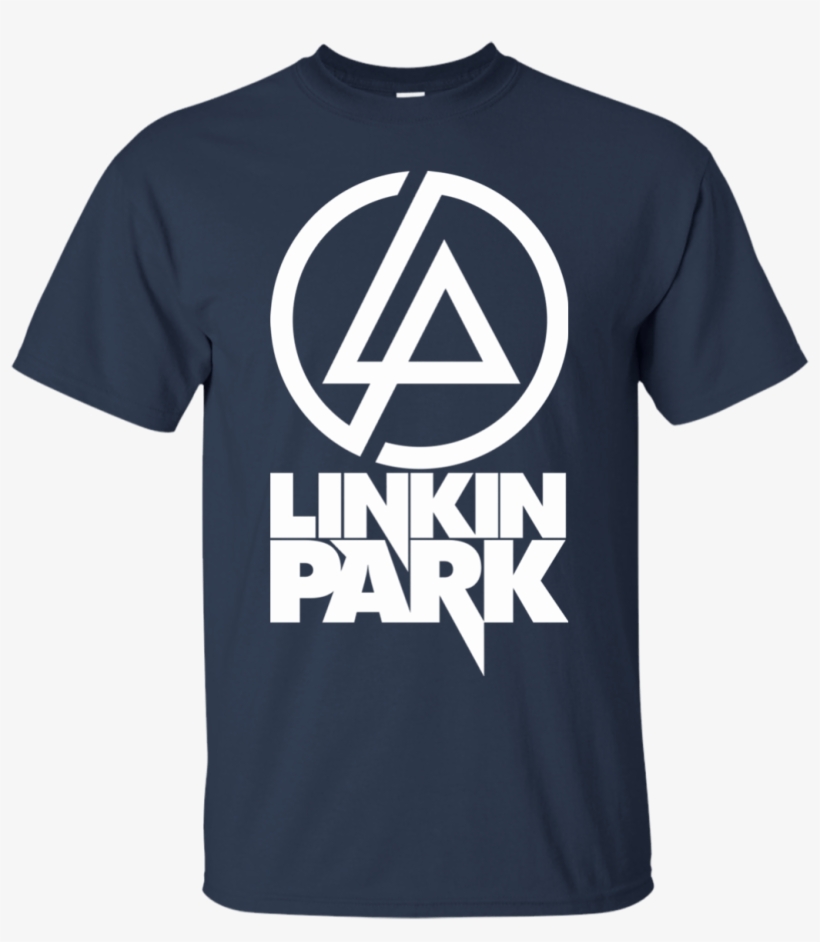 Linkin Park Rock Band Logo Men's T-shirt - Active Shirt, transparent png #9037563