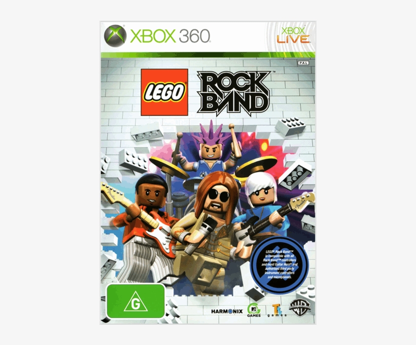 Lego Rock Band - Lego Rock Band Ps3, transparent png #9037867