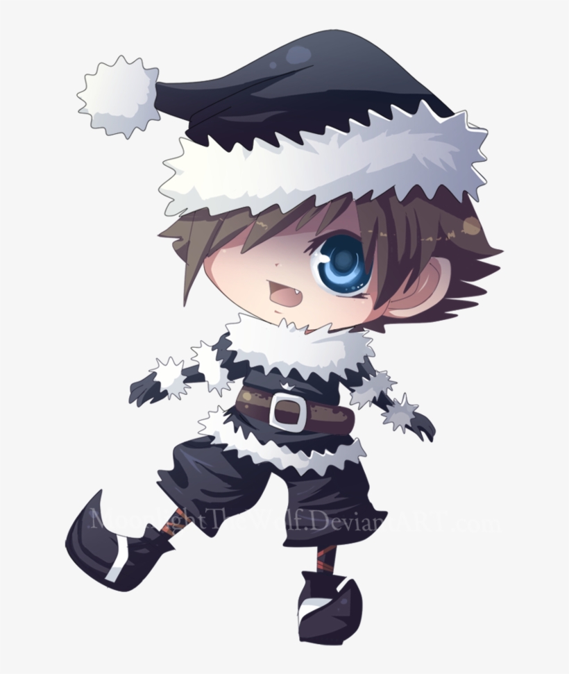 Kingdom Hearts Ii - Kingdom Hearts Christmas Sora, transparent png #9037868