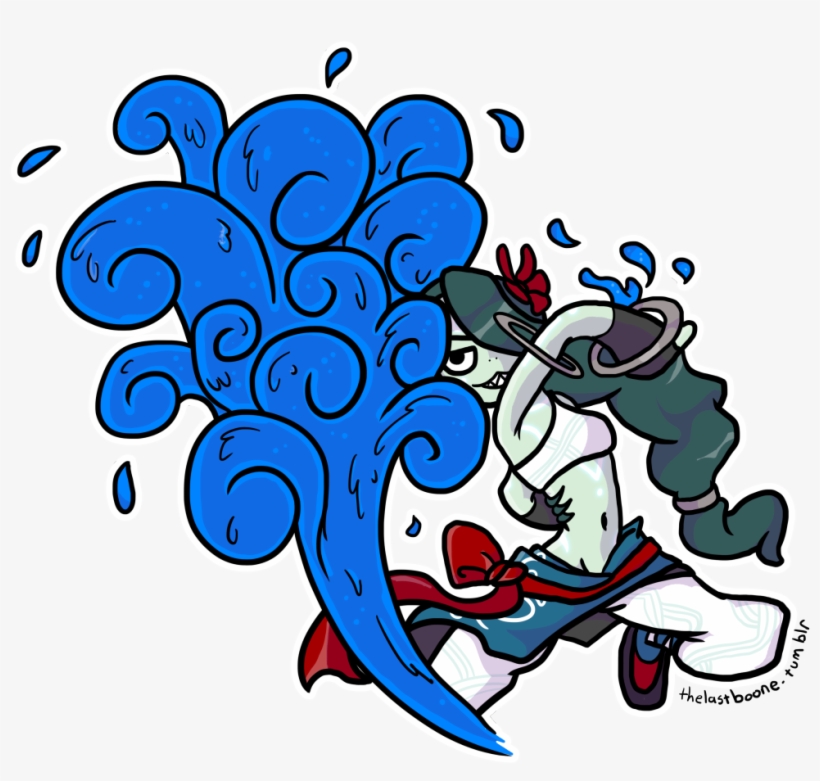 Alani, From Battleborn, Getting Her Tsunami On - Illustration, transparent png #9038158