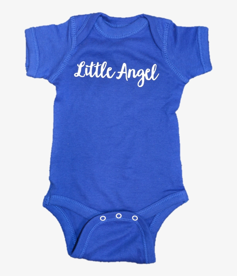 "little Angel" Onesie The Aha Store - Cobalt Blue, transparent png #9038433