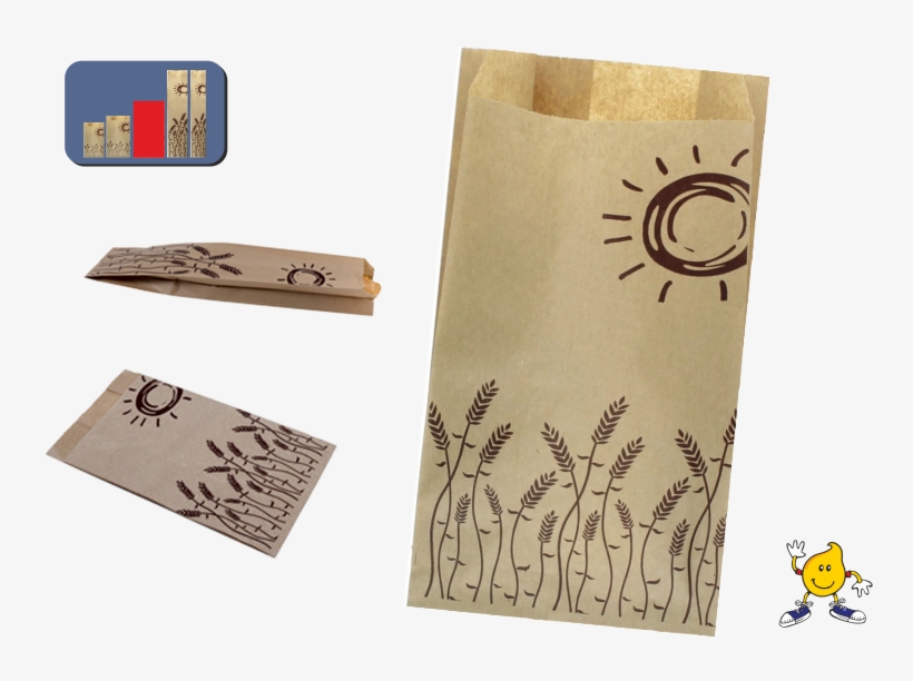 Bolsa De Papel Espigas Mod3k - Paper, transparent png #9039307