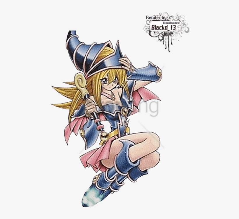 Free Png Download Dark Magician Girl Png Images Background - Yugioh Dark Magician Girl Render, transparent png #9039445