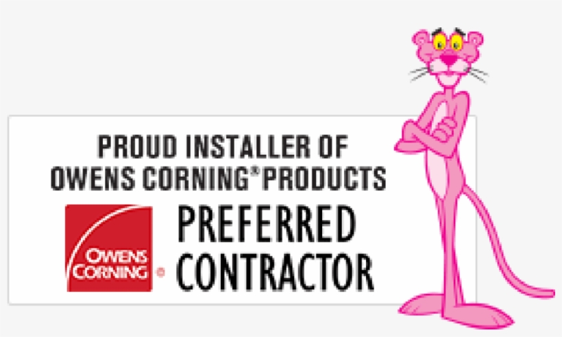 Owens Corning 2 - Owens Corning Preferred Contractor Png, transparent png #9039519