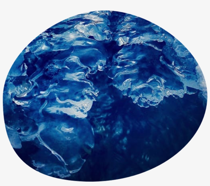 #watercolor #watercolors #blue #waves #paint, transparent png #9039840
