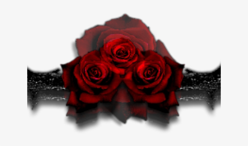 Gothc Clipart Gothic Rose - Red Rose, transparent png #9040351