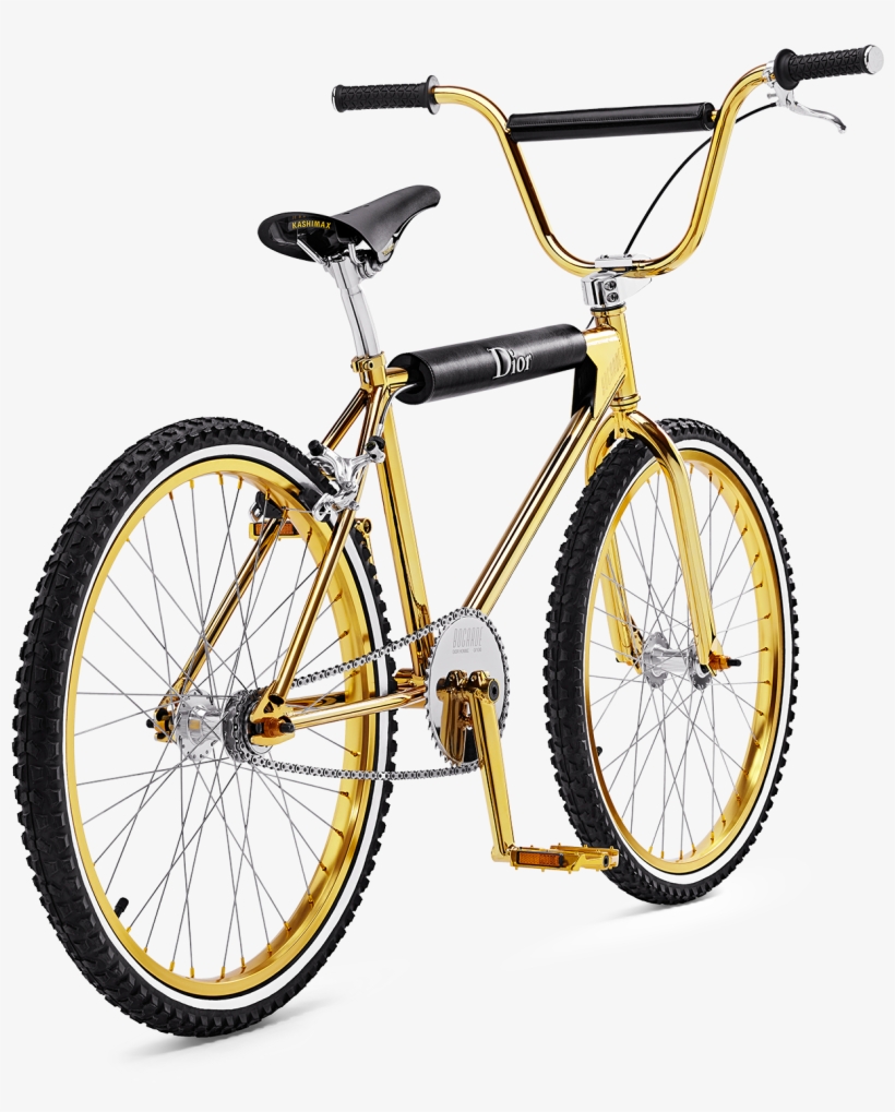 Dior Homme Bmx Bike - Bmx Gold Dior, transparent png #9040558
