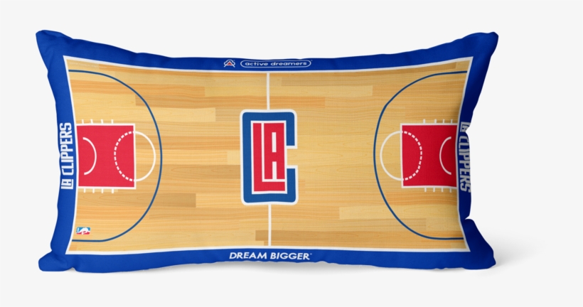 Los Angeles Clippers Lumbar Pillow - Clippers New, transparent png #9040593