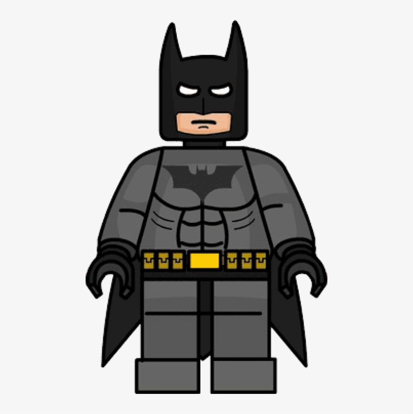 Lego Batman Png - Draw A Lego Batman, transparent png #9040599
