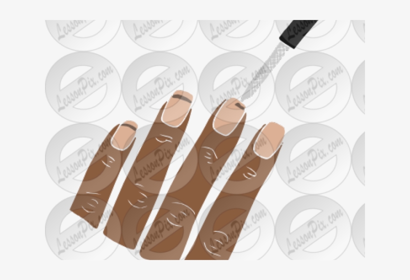 Nails Clipart Clean Nail - Close-up, transparent png #9040632