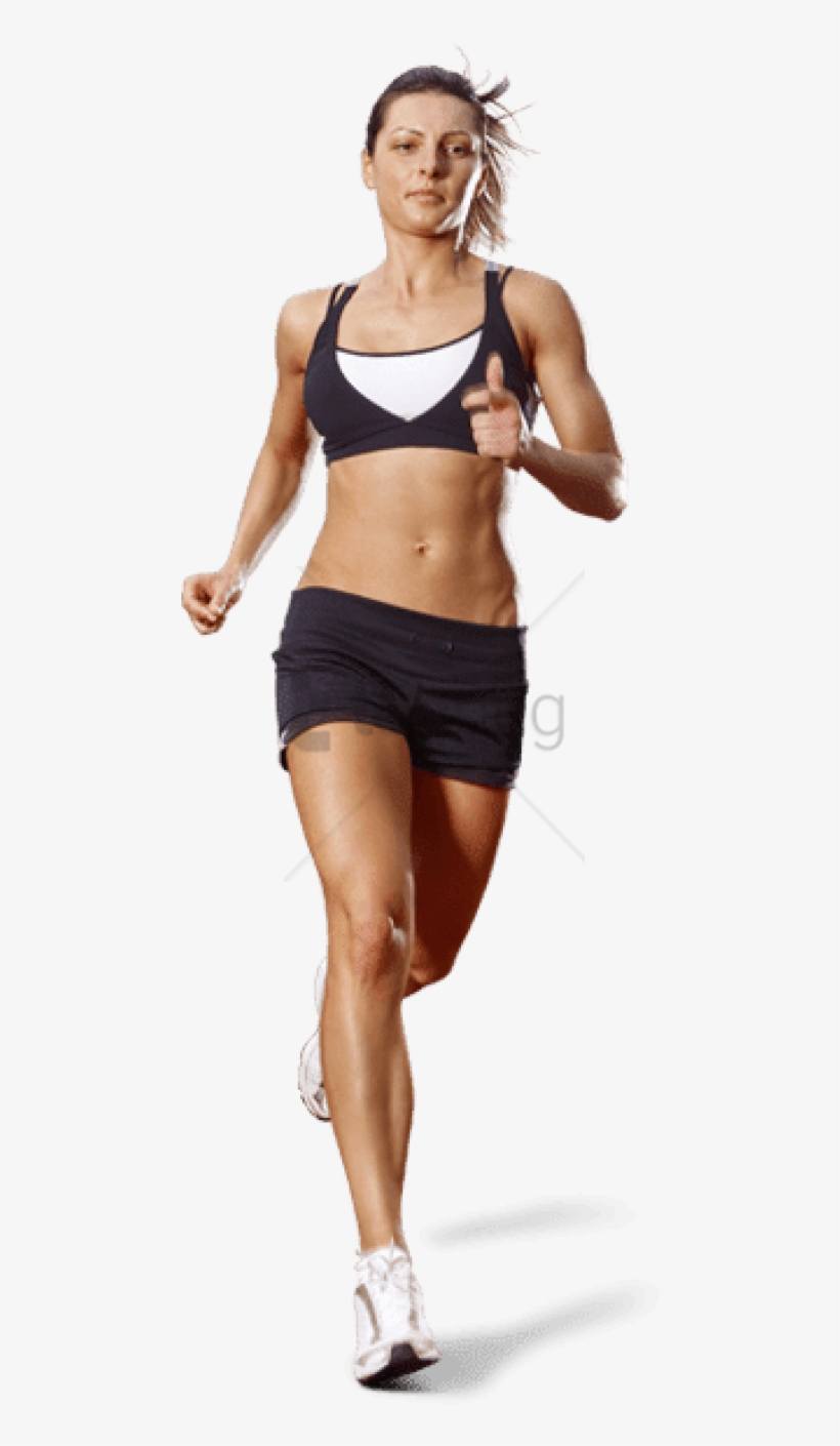 Free Png Download Running Woman Front Png Images Background - Running Person Transparent Background Png, transparent png #9040747