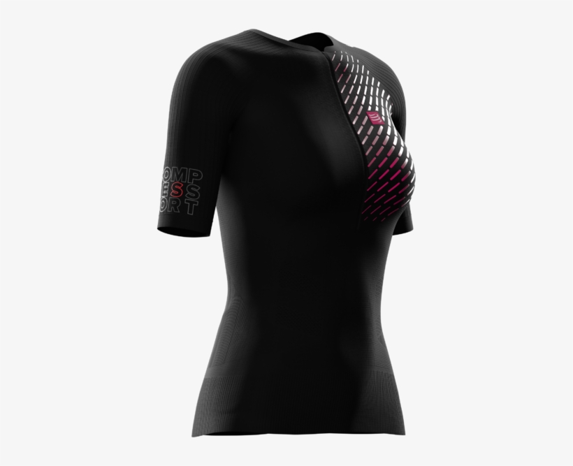 Trail Running Postural Ss Top Black Women - Active Shirt, transparent png #9040866