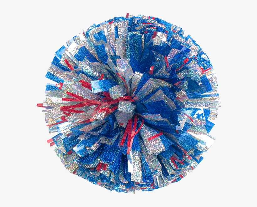Plastic Show Pom Solid Color Single Glitter - Circle, transparent png #9041018