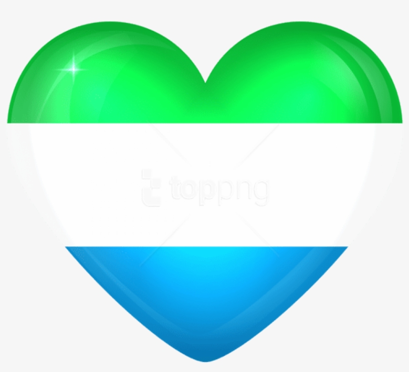 Free Png Download Sierra Leone Large Heart Flag Clipart - Indian Flag Image Gallery, transparent png #9041468
