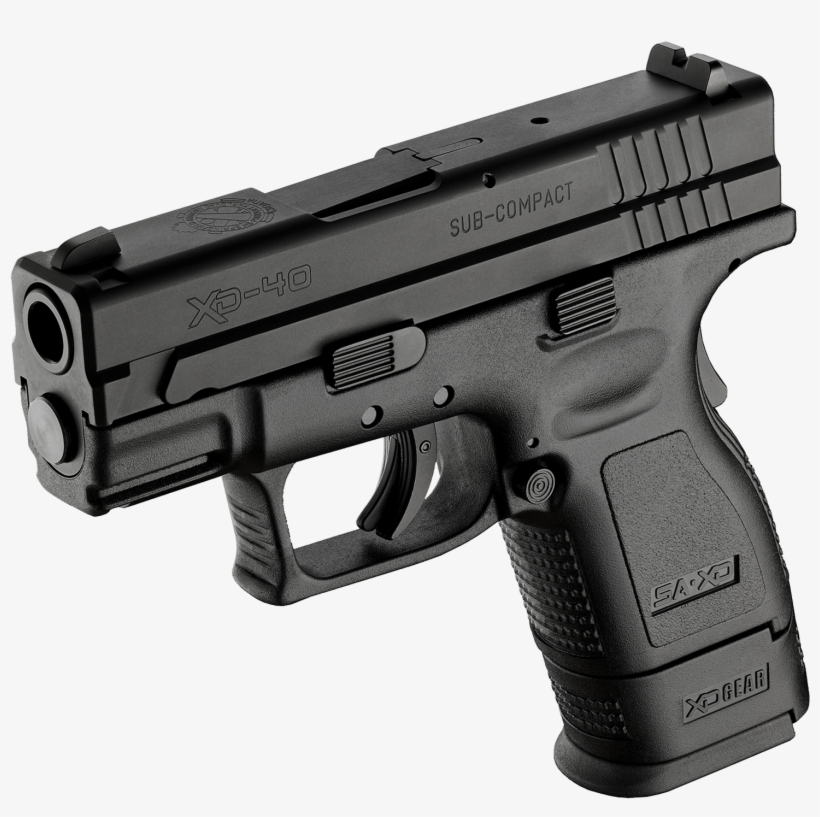 Springfield Xd 3" Sub-compact Handgun - Xd9 Subcompact Bi Tone, transparent png #9041980