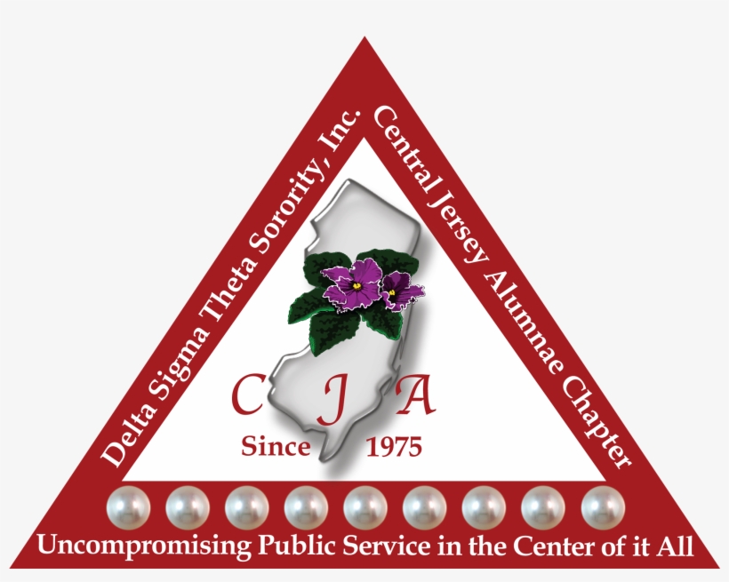 Cja Chapter Logo - Theta Alumnae Delta Sigma Theta Rush 2018, transparent png #9041983