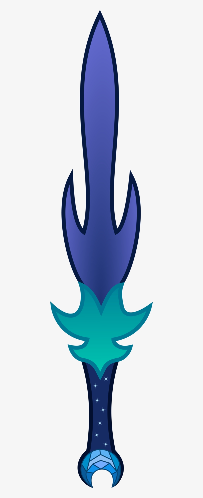 Drawn Katana My Little Pony, transparent png #9042008