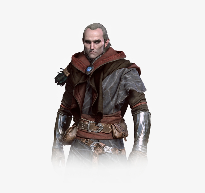 Avallac'h - Elf In The Witcher 3, transparent png #9042277