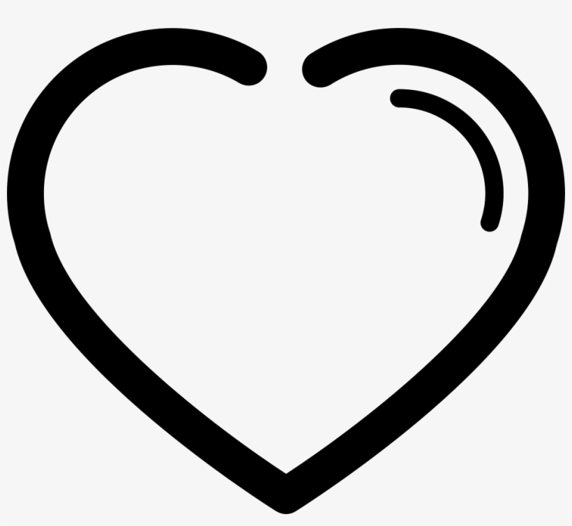 Png File Svg - Heart Shape Image Outline, transparent png #9042925