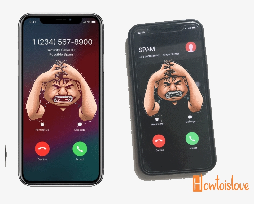 Block Incoming International Calls On Iphone Xs Max - Iphone Xs Max Incoming Call, transparent png #9043264