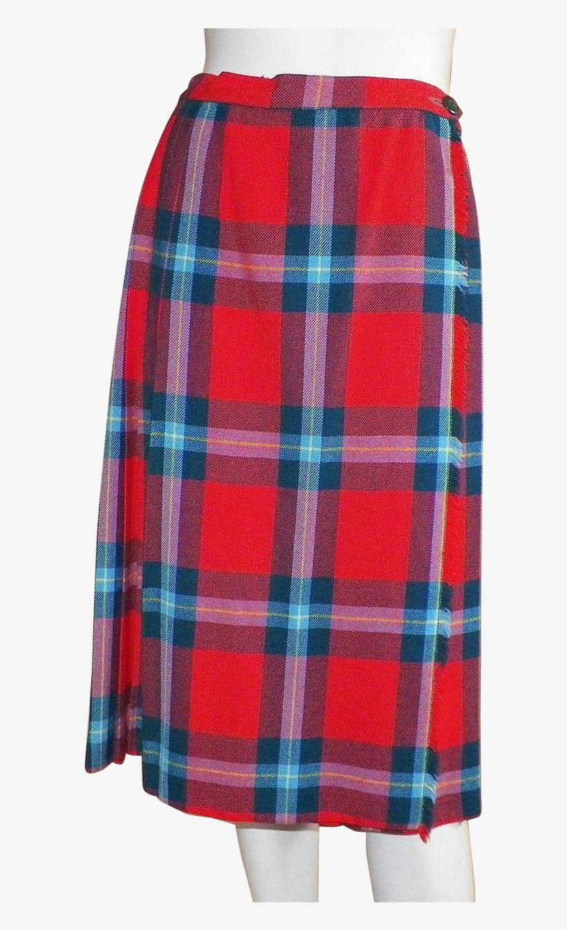 Shop Vintage 1950's Fashion - Tartan, transparent png #9043338