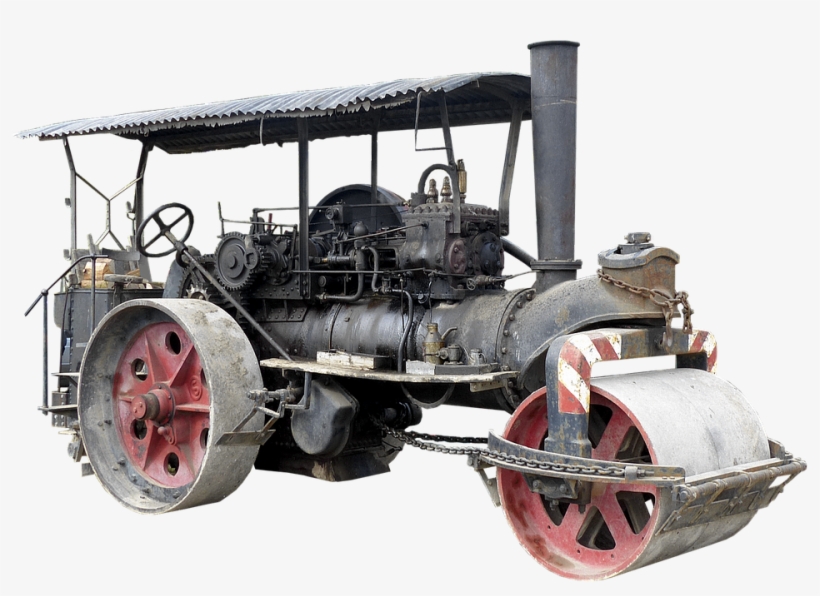 Steam Motor Png - Dampfwalze Transparent, transparent png #9043577