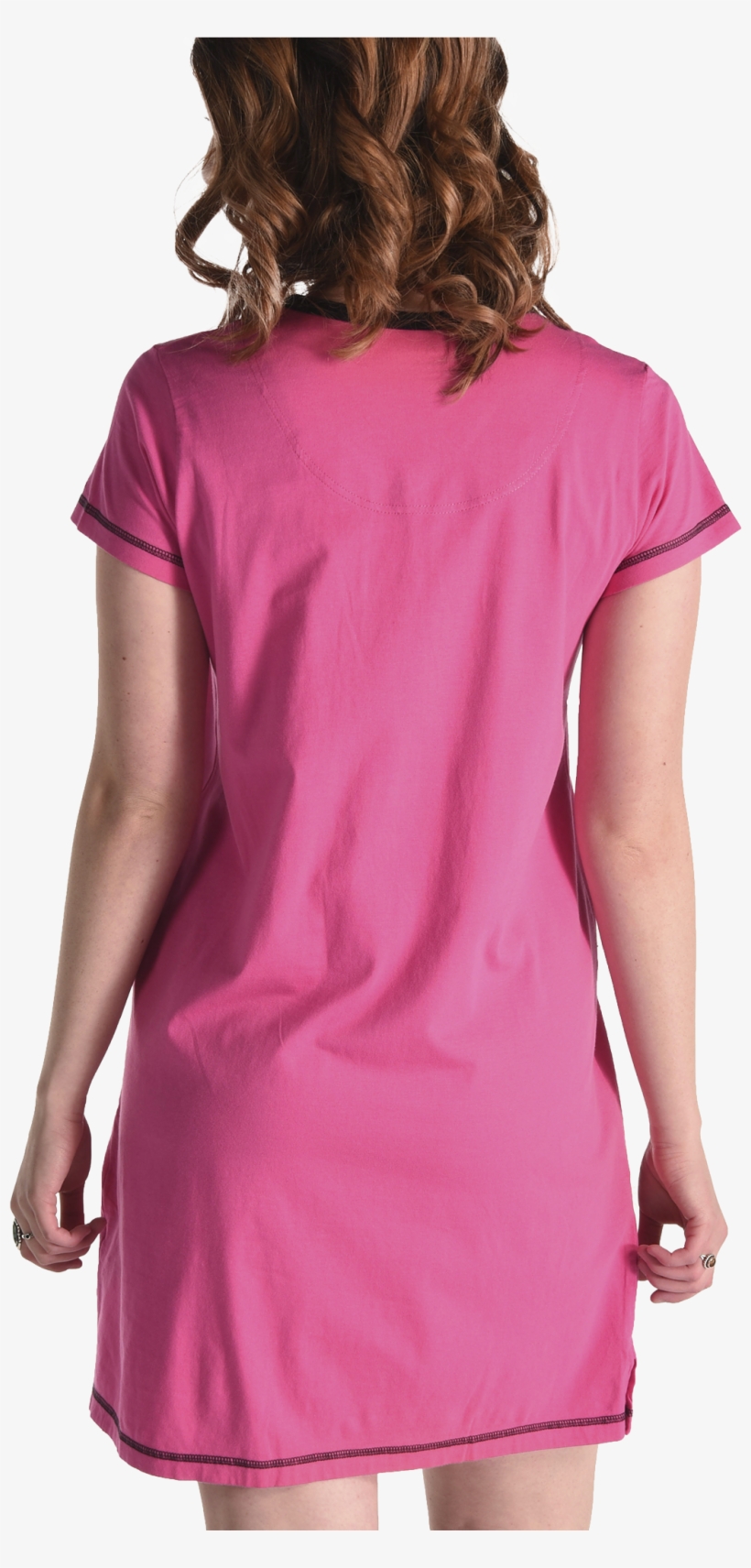 V-neck Nightshirt - Cocktail Dress, transparent png #9043616