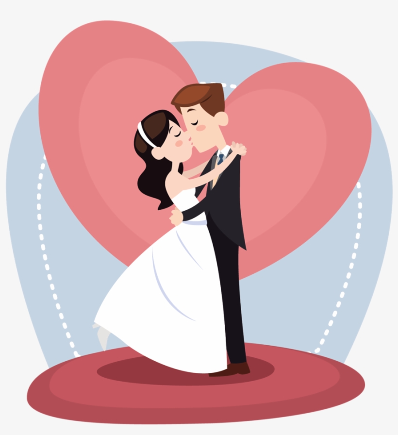Molduras Para Convites De Casamento Com Arabescos Search - Bride And Groom Cartoon Png, transparent png #9043700