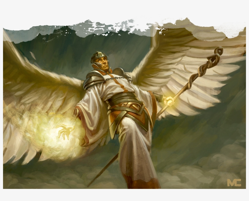 Uscqz4a - Angel Mage, transparent png #9044465