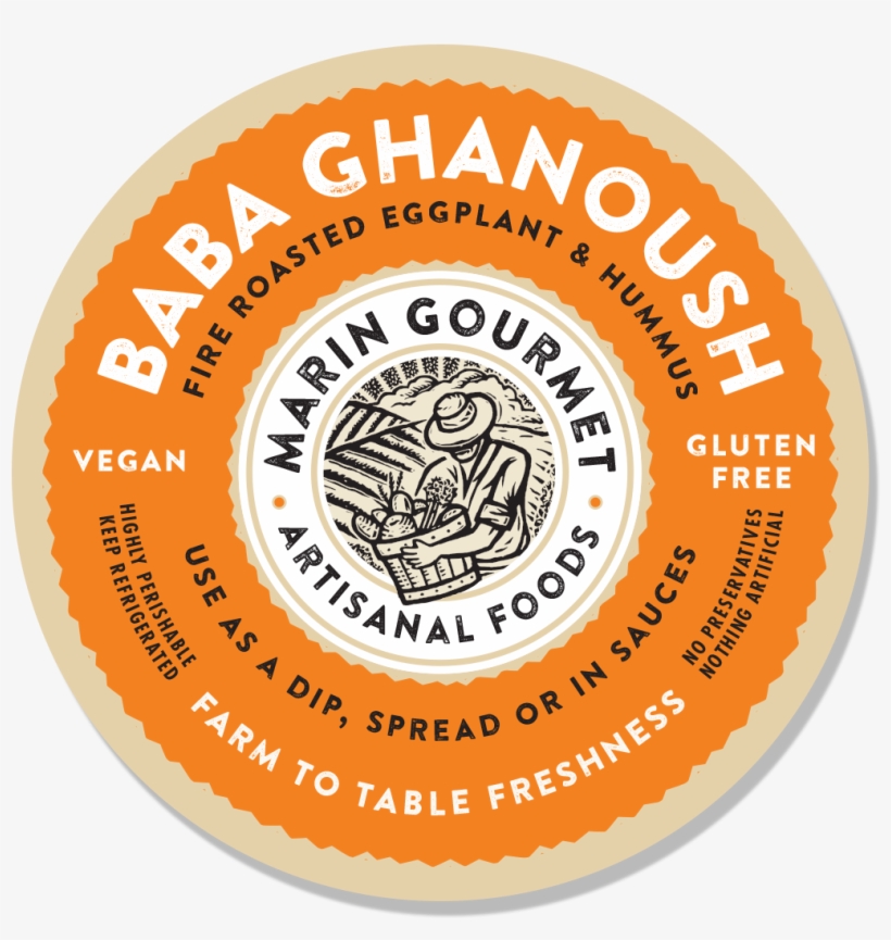 Baba Ghanoush Is Our Distinctly Mediterranean Spread - Circle, transparent png #9045387