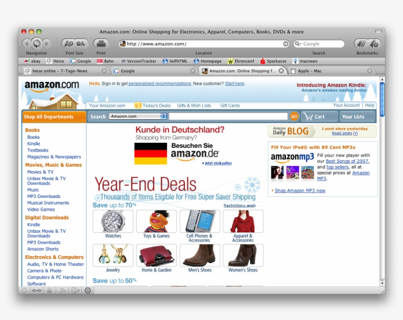 Amazon Website, transparent png #9045482