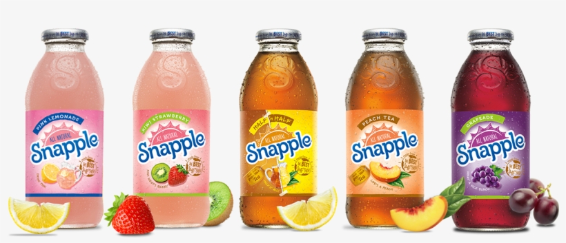 The Real Taste - Snapple Drink Transparent, transparent png #9045986